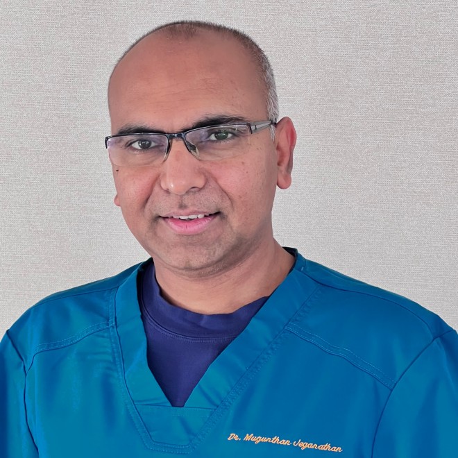 Dr Mugunthan Jeganathan