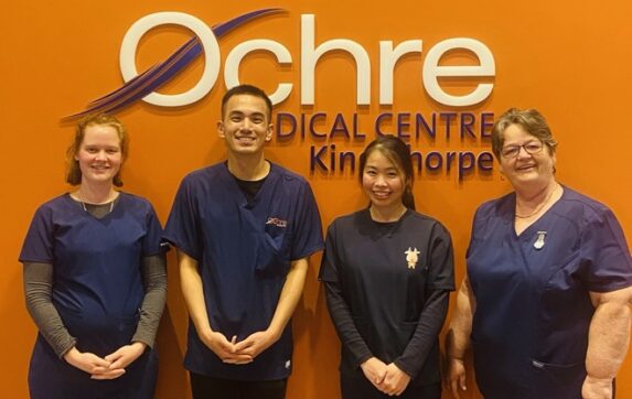 It’s all about family for the two new doctors at Ochre Medical Centre Kingsthorpe